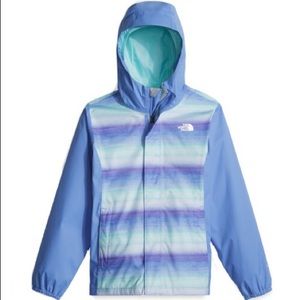 Girl’s North Face rain jacket